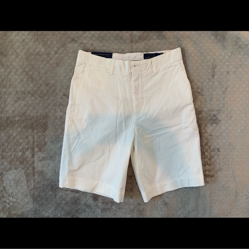 Men's White Shorts